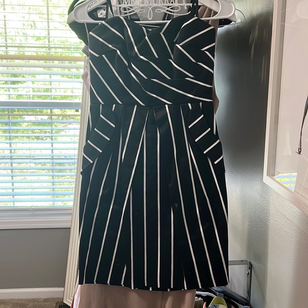 Strapless dress